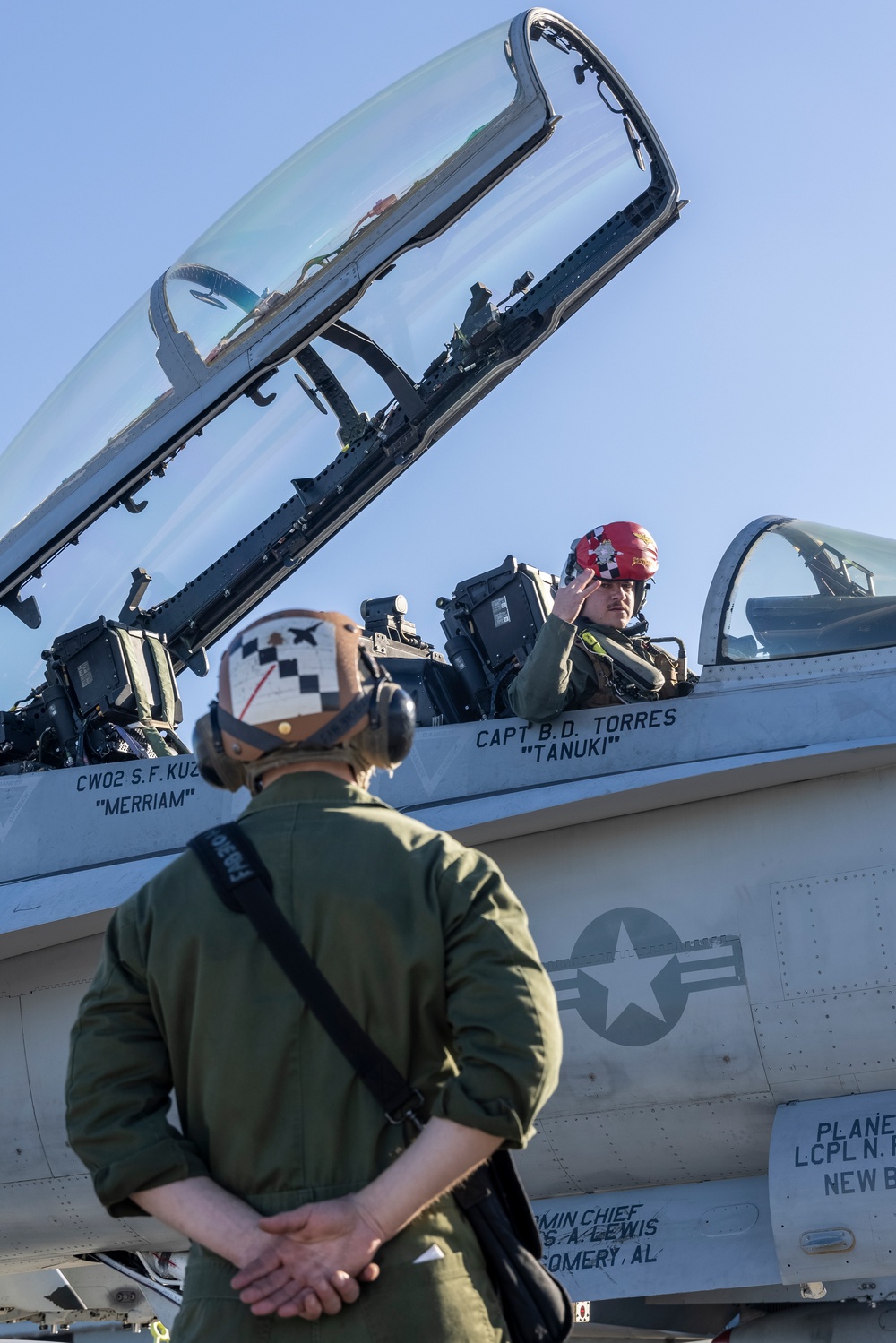 U.S. Marines begin flight operations at Misawa Air Base