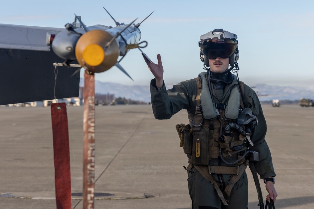 U.S. Marines begin flight operations at Misawa Air Base