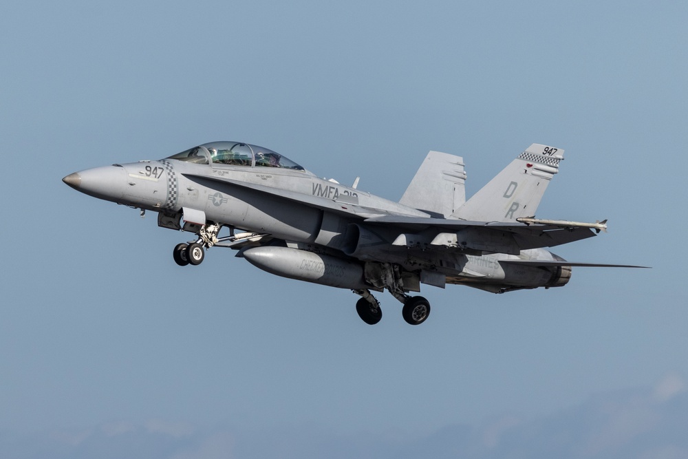 U.S. Marines begin flight operations at Misawa Air Base