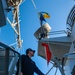 USS Bulkeley pulls into Larnaca, Cyprus