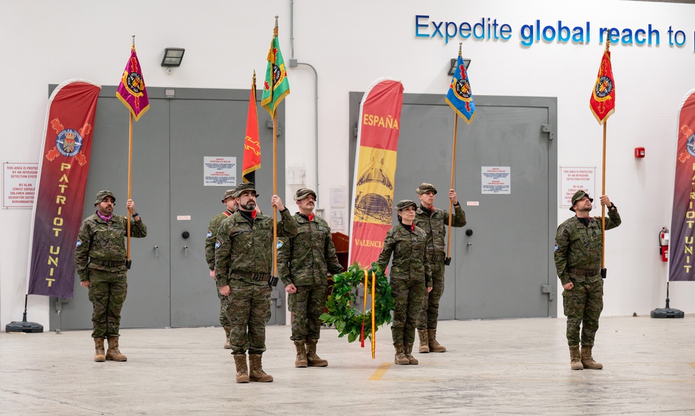 Incirlik Air Base celebrates Santa Bárbara Day with Spanish allies