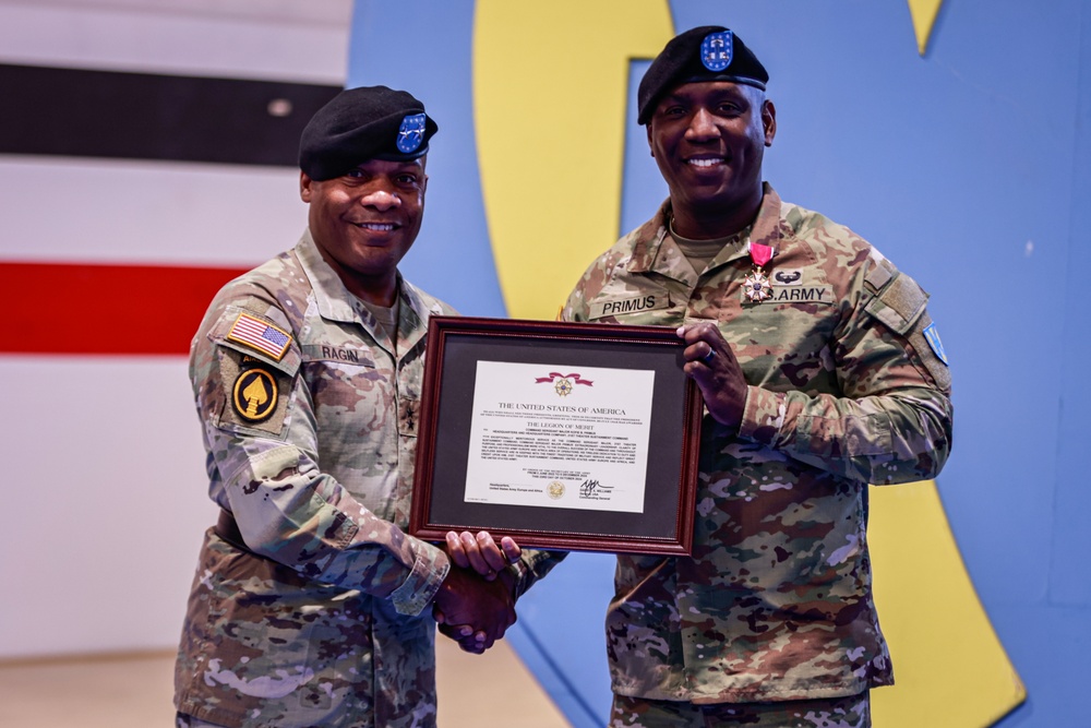 21st Theater Sustainment Command Change of Responsibility