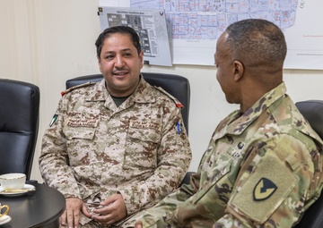 Kuwait Ministry of Defense visits 401st Army Field Support Brigade
