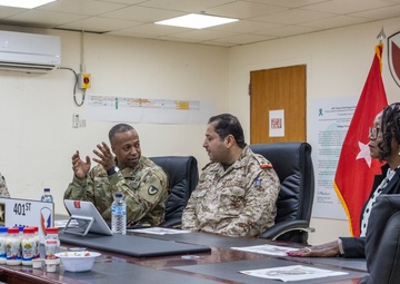 Kuwait Ministry of Defense visits 401st Army Field Support Brigade