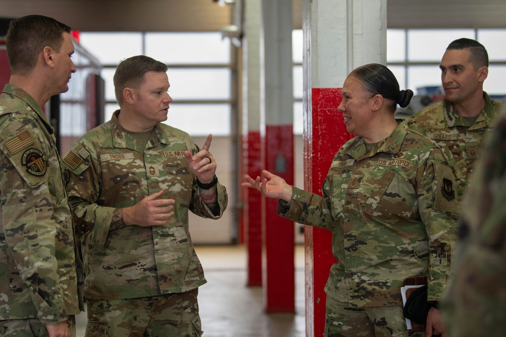 52nd Fighter Wing Command Chief explores the world of civil engineering