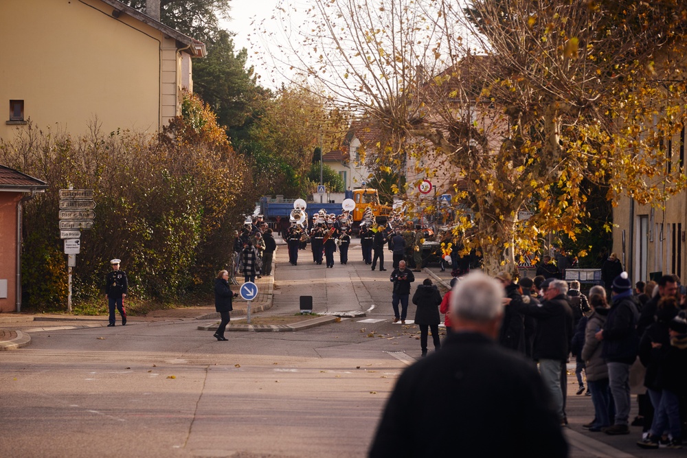 2nd MAW Band Commemorates 80th Anniversary of the Liberation of France