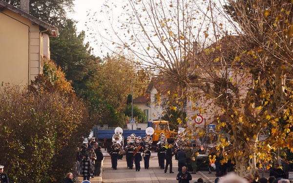 2nd MAW Band Commemorates 80th Anniversary of the Liberation of France
