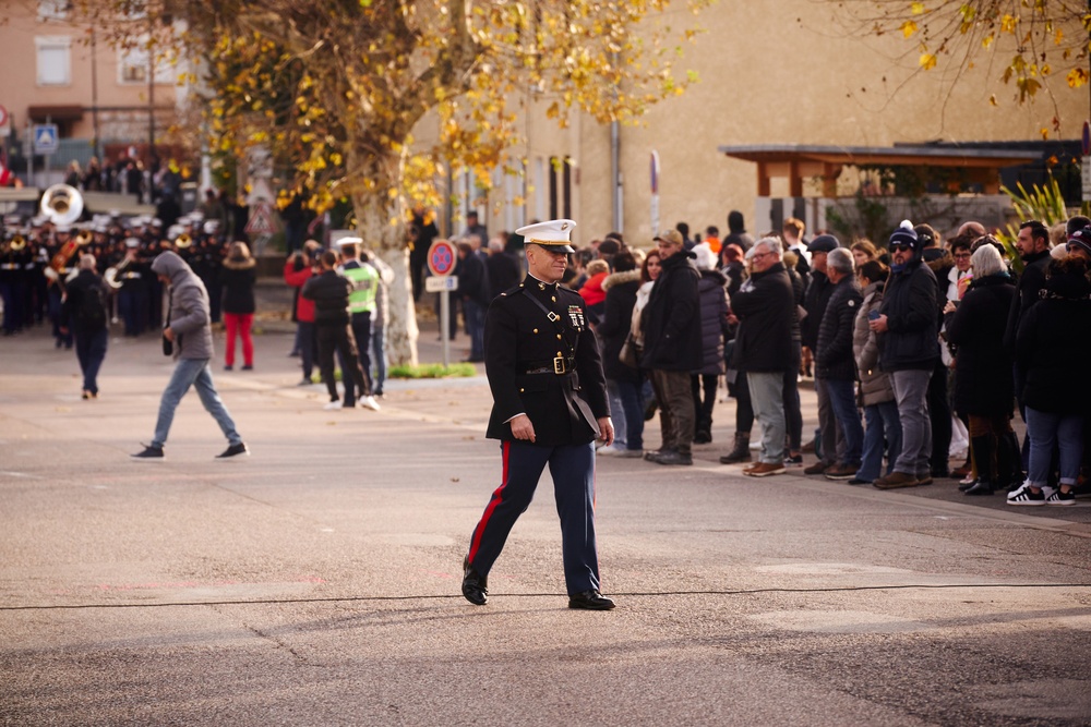 2nd MAW Band Commemorates 80th Anniversary of the Liberation of France