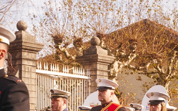 2nd MAW Band Commemorates 80th Anniversary of the Liberation of France