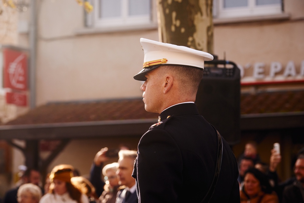 2nd MAW Band Commemorates 80th Anniversary of the Liberation of France