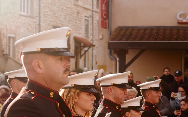 2nd MAW Band Commemorates 80th Anniversary of the Liberation of France