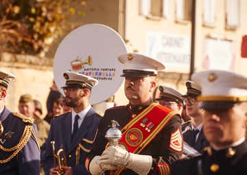 2nd MAW Band Commemorates 80th Anniversary of the Liberation of France