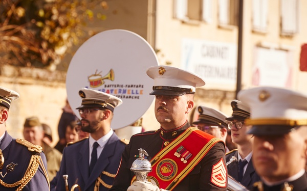 2nd MAW Band Commemorates 80th Anniversary of the Liberation of France