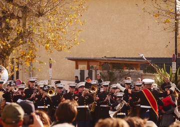 2nd MAW Band Commemorates 80th Anniversary of the Liberation of France