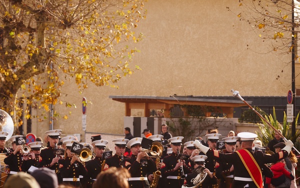 2nd MAW Band Commemorates 80th Anniversary of the Liberation of France