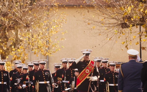 2nd MAW Band Commemorates 80th Anniversary of the Liberation of France