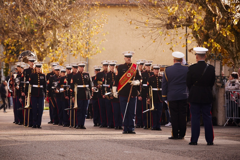 2nd MAW Band Commemorates 80th Anniversary of the Liberation of France