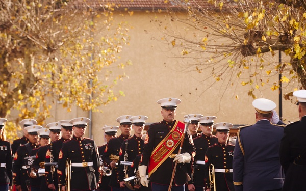 2nd MAW Band Commemorates 80th Anniversary of the Liberation of France