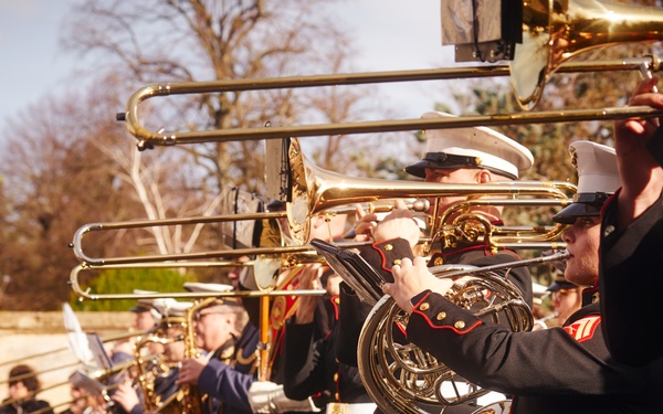 2nd MAW Band Commemorates 80th Anniversary of the Liberation of France