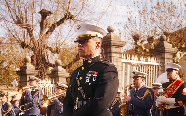 2nd MAW Band Commemorates 80th Anniversary of the Liberation of France