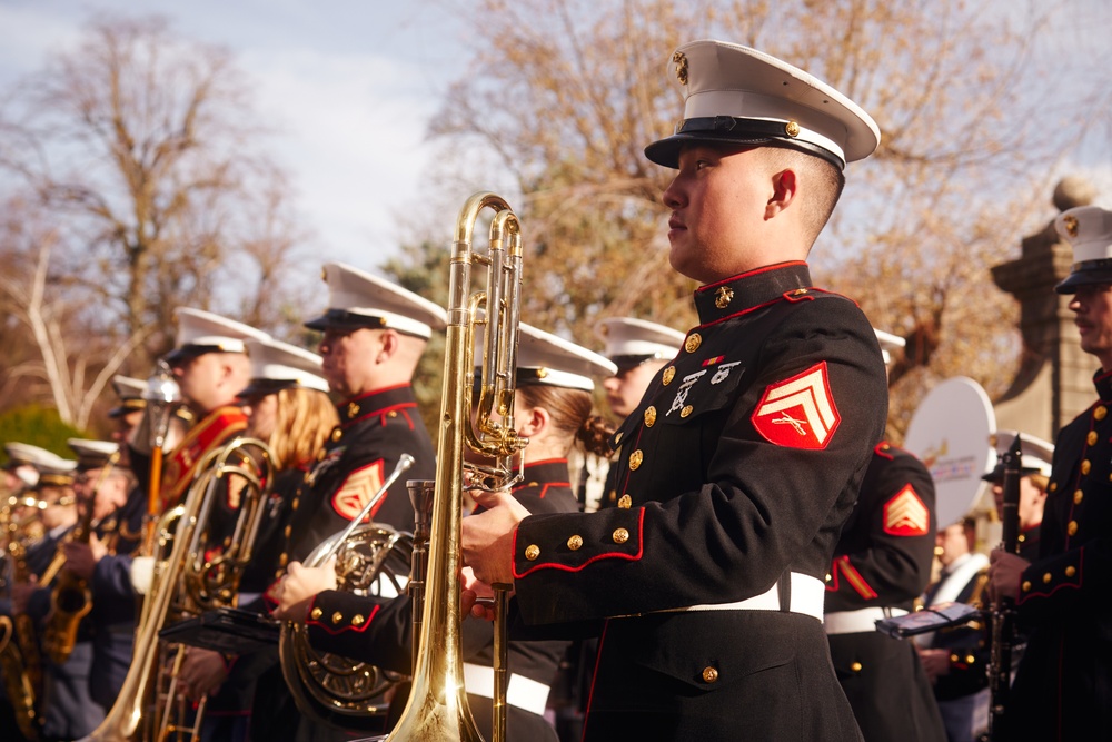 2nd MAW Band Commemorates 80th Anniversary of the Liberation of France