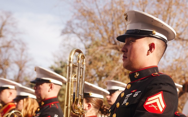 2nd MAW Band Commemorates 80th Anniversary of the Liberation of France