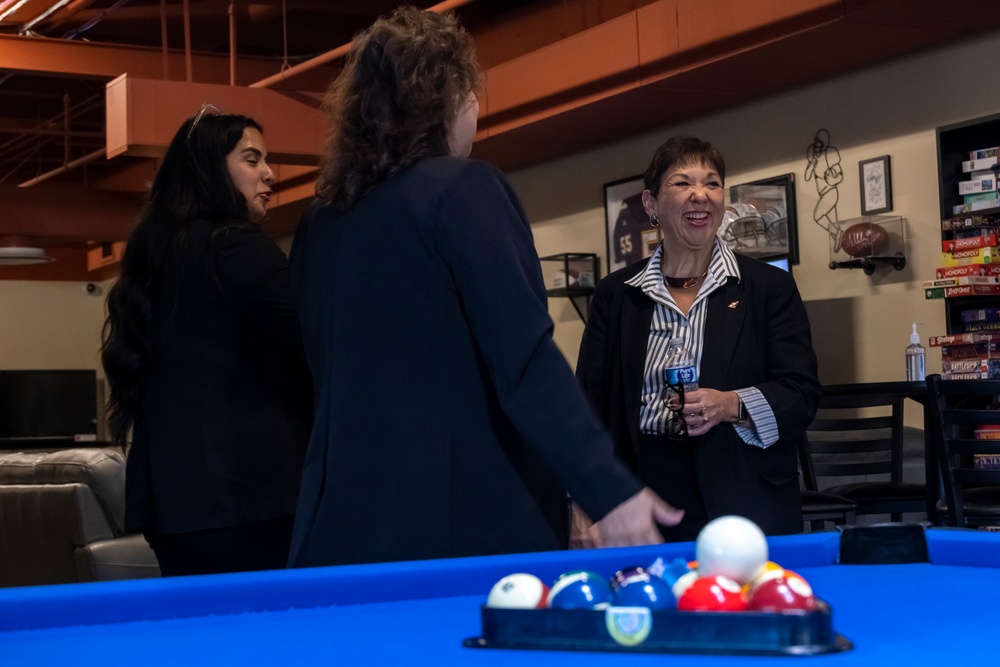 Secretary of the Navy’s spouse visits MCAS Miramar
