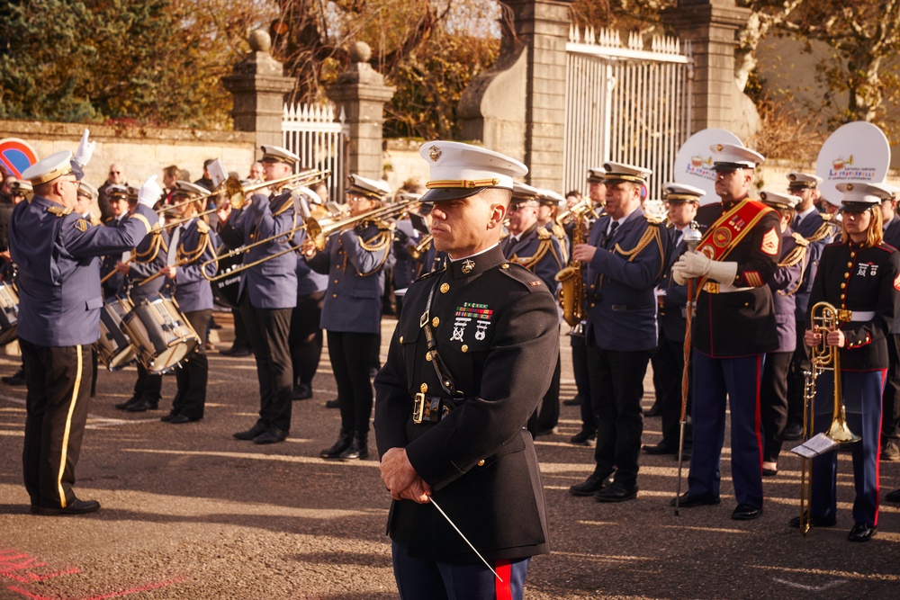 2nd MAW Band Commemorates 80th Anniversary of the Liberation of France