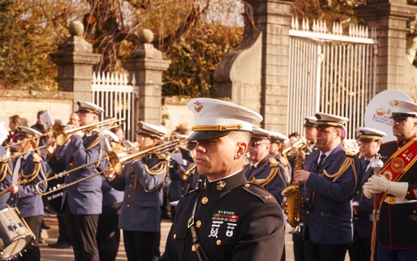 2nd MAW Band Commemorates 80th Anniversary of the Liberation of France