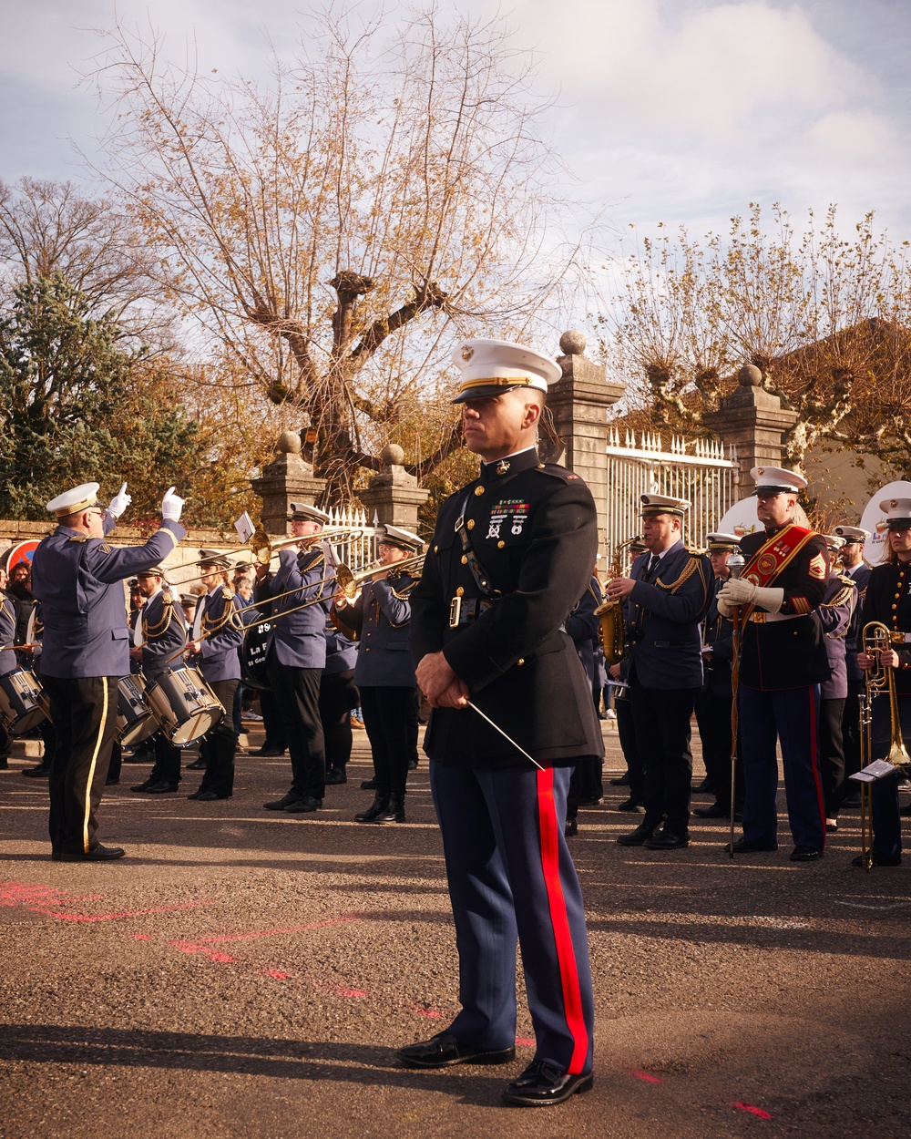 2nd MAW Band Commemorates 80th Anniversary of the Liberation of France