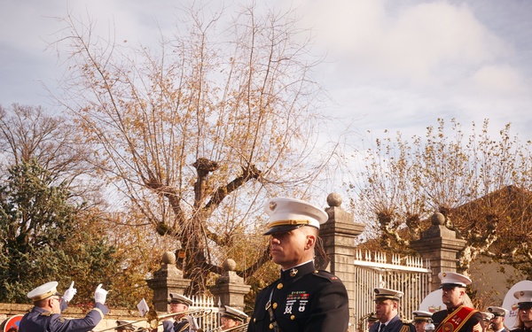 2nd MAW Band Commemorates 80th Anniversary of the Liberation of France