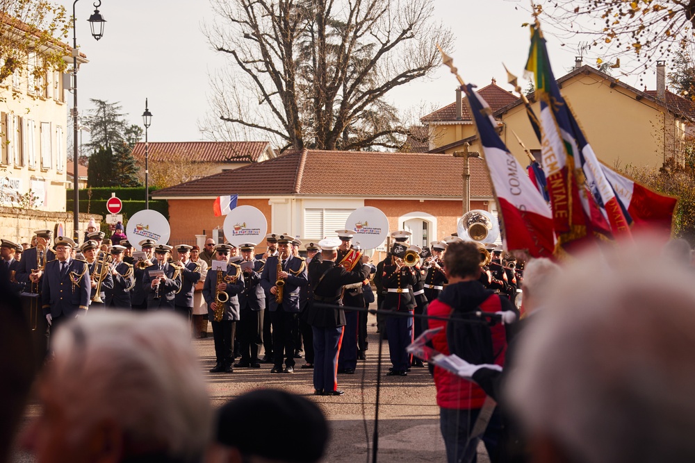 2nd MAW Band Commemorates 80th Anniversary of the Liberation of France