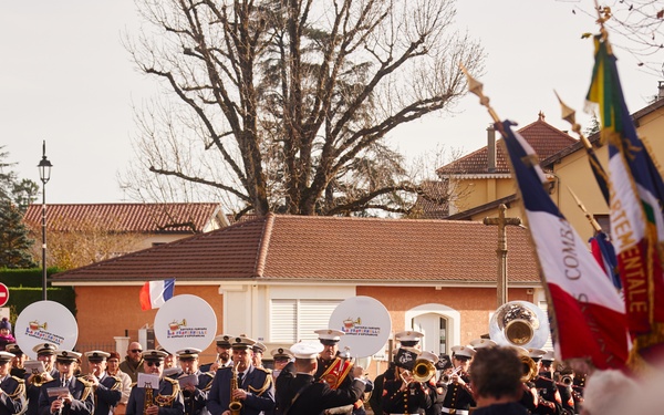 2nd MAW Band Commemorates 80th Anniversary of the Liberation of France