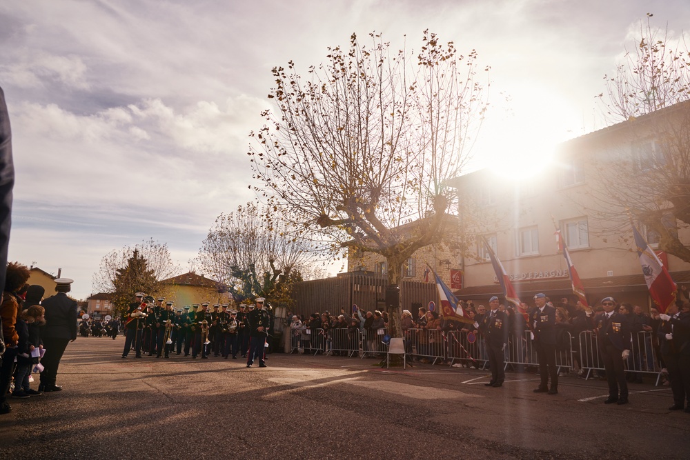 2nd MAW Band Commemorates 80th Anniversary of the Liberation of France