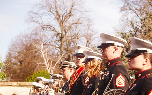 2nd MAW Band Commemorates 80th Anniversary of the Liberation of France