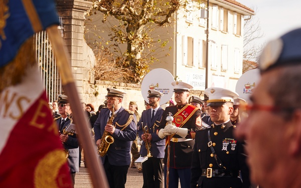 2nd MAW Band Commemorates 80th Anniversary of the Liberation of France