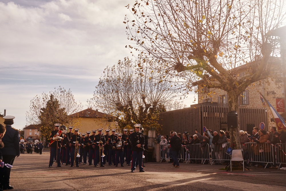 2nd MAW Band Commemorates 80th Anniversary of the Liberation of France