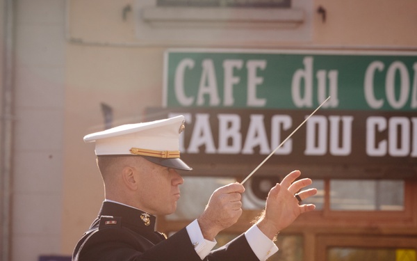 2nd MAW Band Commemorates 80th Anniversary of the Liberation of France