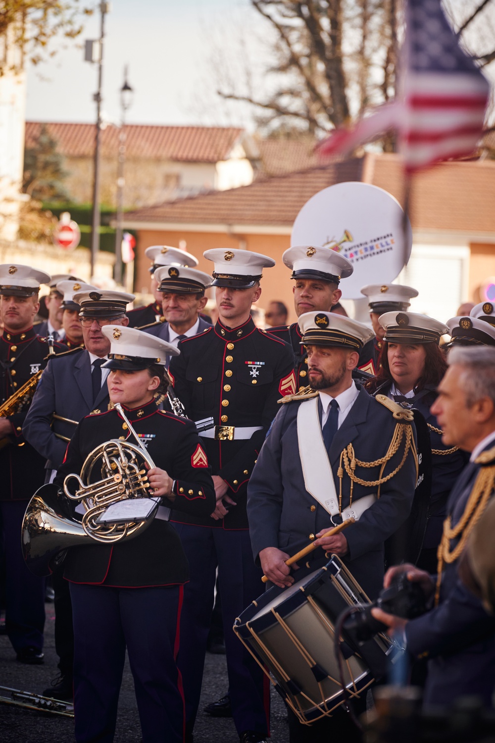 2nd MAW Band Commemorates 80th Anniversary of the Liberation of France