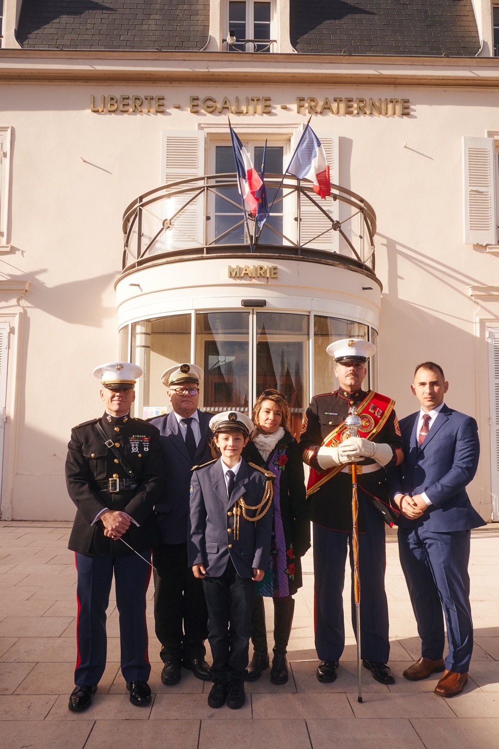 2nd MAW Band Commemorates 80th Anniversary of the Liberation of France