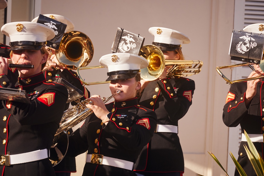 2nd MAW Band Commemorates 80th Anniversary of the Liberation of France