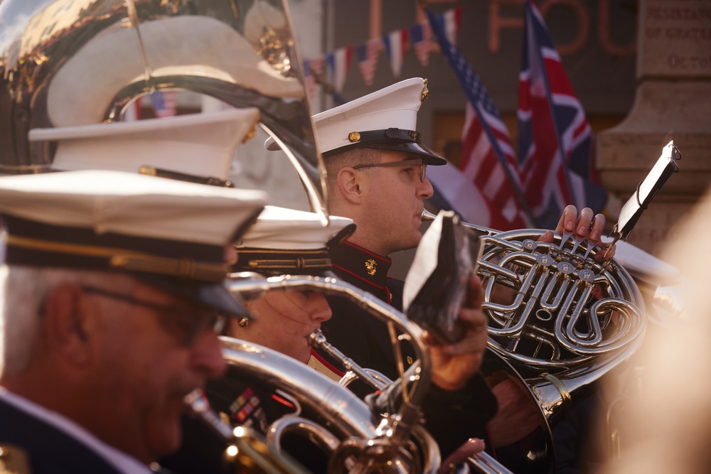 2nd MAW Band Commemorates 80th Anniversary of the Liberation of France