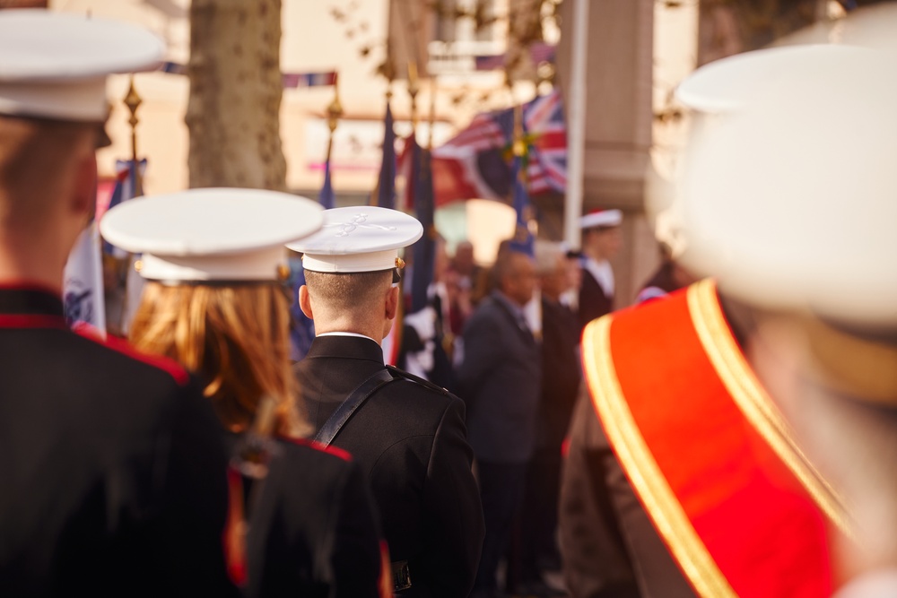 2nd MAW Band Commemorates 80th Anniversary of the Liberation of France