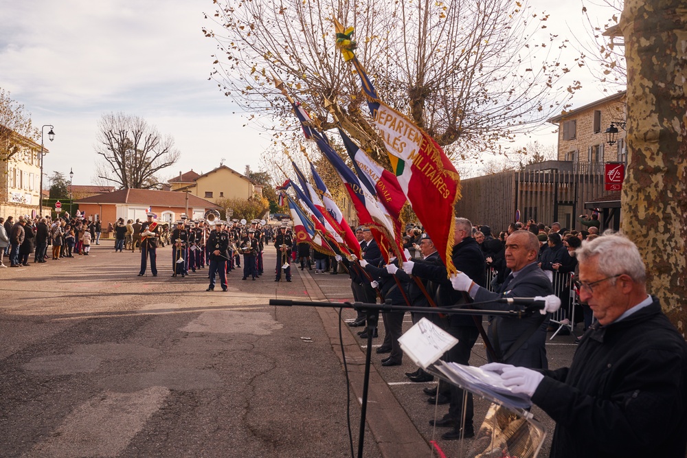 2nd MAW Band Commemorates 80th Anniversary of the Liberation of France