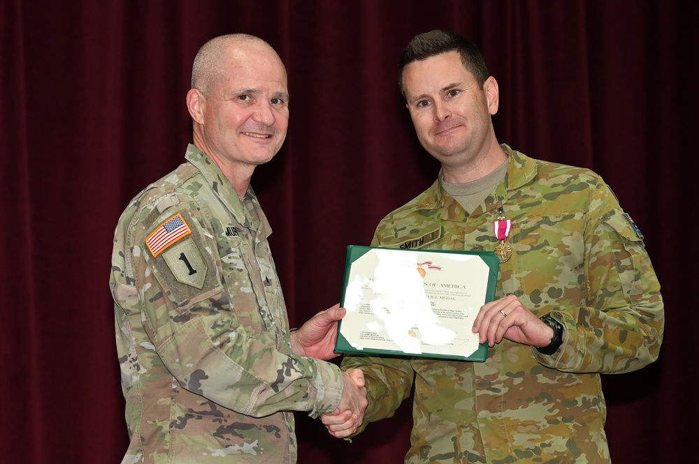 Royal Australian Army Medical Corps officer serves with distinction at MEDCoE