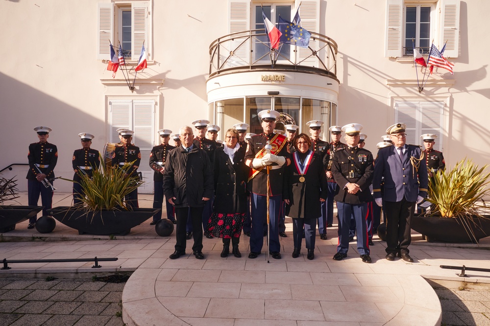 2nd MAW Band Commemorates 80th Anniversary of the Liberation of France