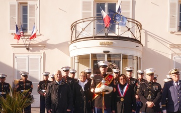 2nd MAW Band Commemorates 80th Anniversary of the Liberation of France