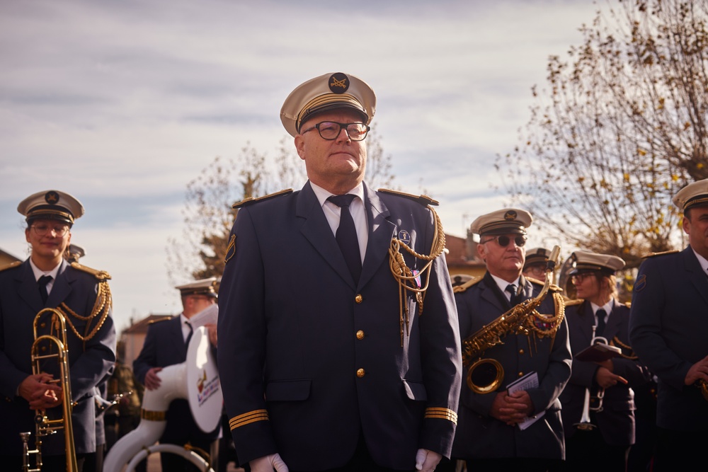 2nd MAW Band Commemorates 80th Anniversary of the Liberation of France