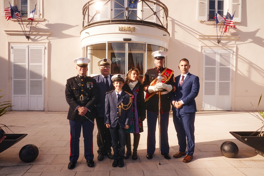 2nd MAW Band Commemorates 80th Anniversary of the Liberation of France