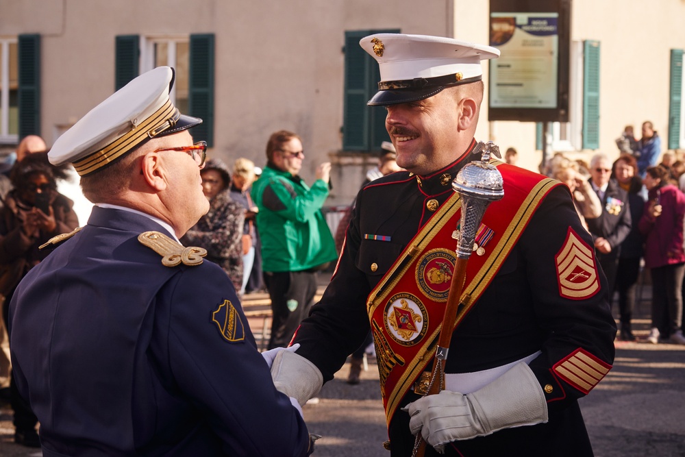 2nd MAW Band Commemorates 80th Anniversary of the Liberation of France